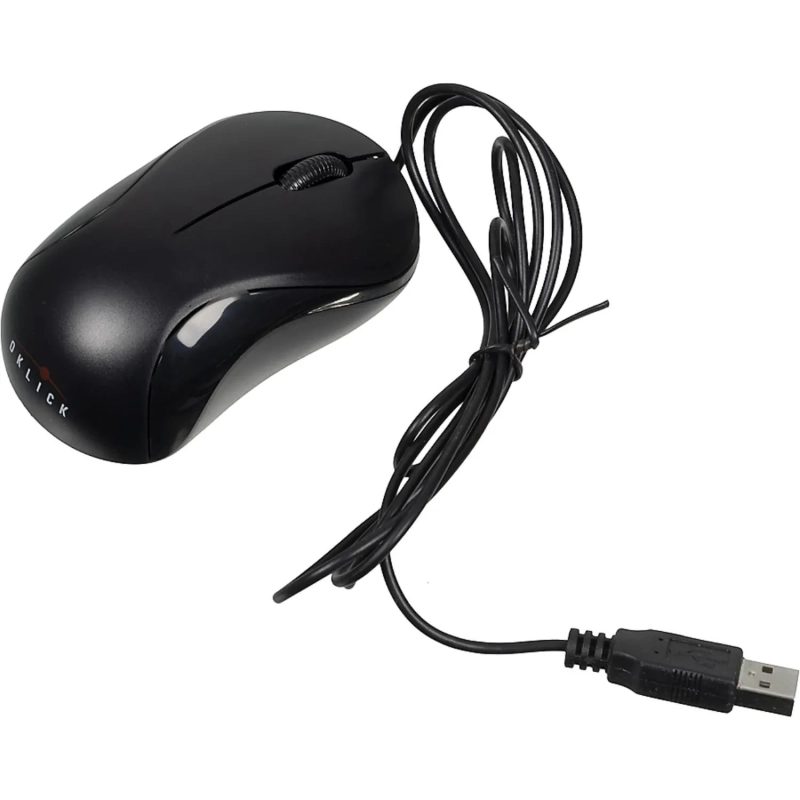 Мышь компьютерная Oklick 115S USB черная