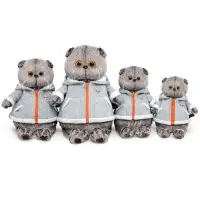 Мягкая игрушка &laquo;Кот Басик&raquo; в толстовке дракончик, 30 см, МИКС