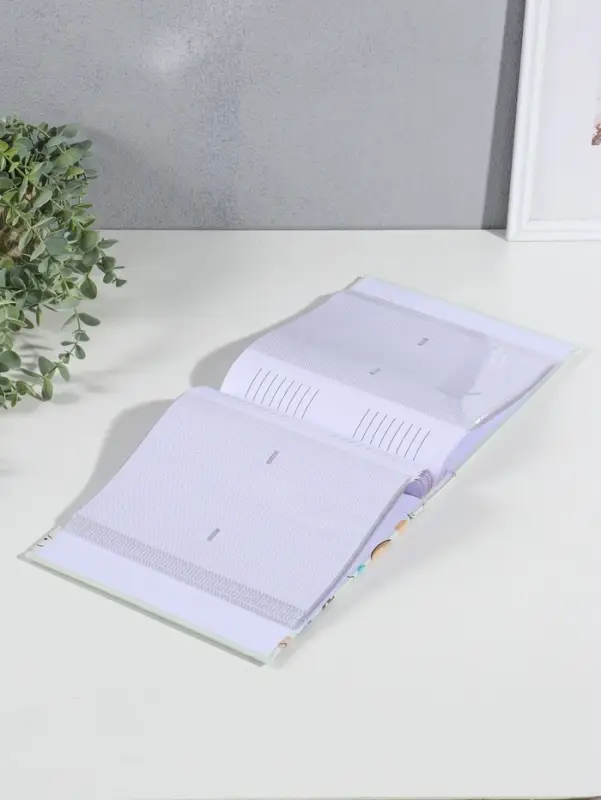 Фотоальбом на 200 фото 10х15 см "Малышковый" зелёный, бумажные листы 4,5х22х22,5 см