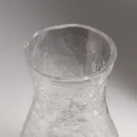 Ваза для цветов &laquo;Паутинка&raquo;, грация, 19.5&times;10.5 см, стекло, прозрачная