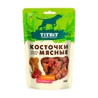 Мясные косточки TitBit для собак, с индейкой и ягненком, 145 г