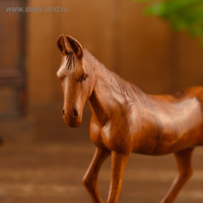 Сувенир Сувенир "Конь" дерево 20х5х15 см