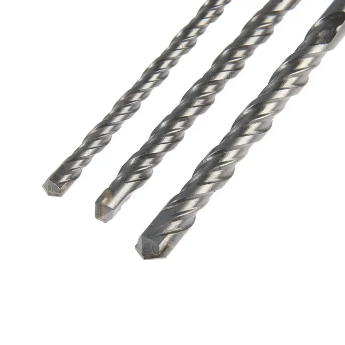 Набор буров по бетону ТУНДРА, двойная спираль, SDS-plus, 6-8-10×160 мм, 3 шт. Набор буров по бетону ТУНДРА, двойная спираль, SDS-plus, 6-8-10×160 мм, 3 шт.