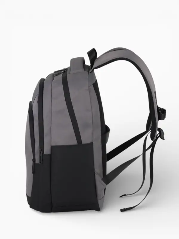 Рюкзак, водонепроницаемое дно, 2 отделения, 3 кармана, 31&times;14.5&times;45 см, серый