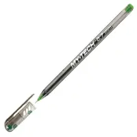 Ручка шариковая Pensan. My-Tech, зелёный стержень, игольчатый узел 0.7 мм, на масляной основе