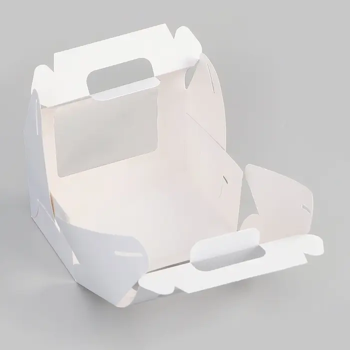 Коробка под рулет, белая 16.5×11×10 см