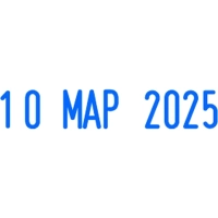 Датер автоматический пласт. S220 шрифт 4мм месяц букв. (аналог 4820)Colop