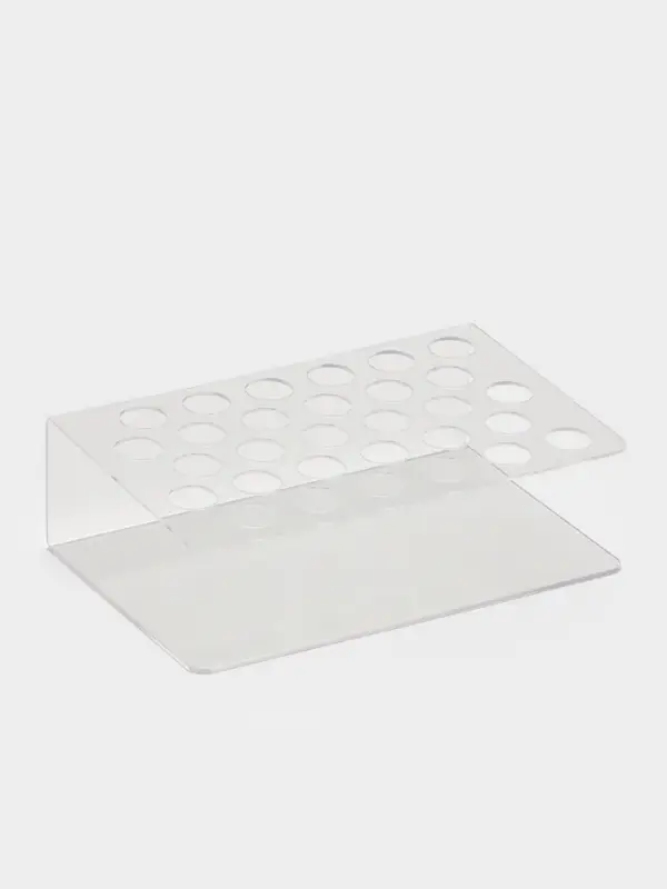 Подставка под тушь на 30 позиций, 19.5&times;12.5&times;5.8 см, оргстекло 2 мм