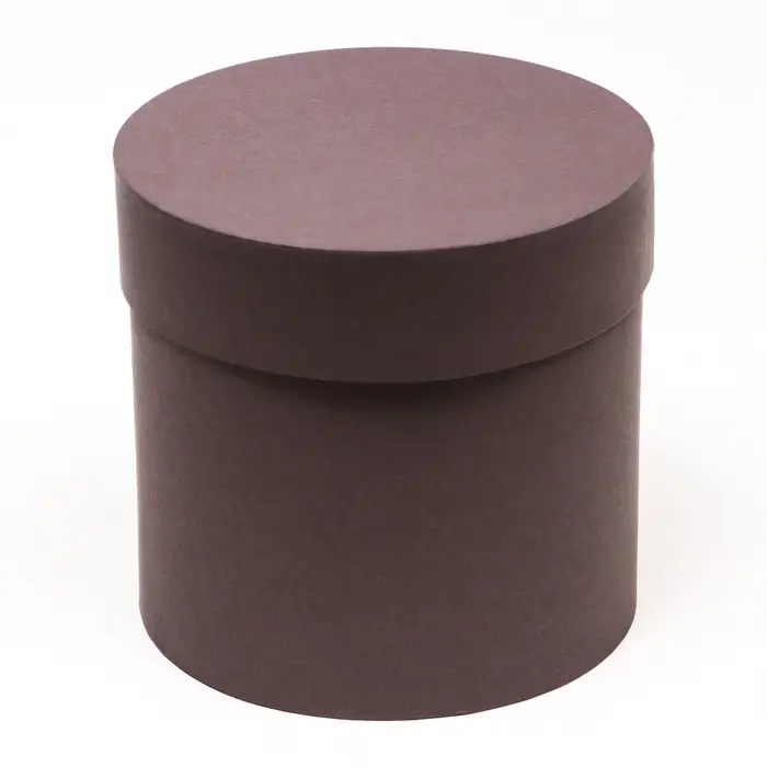 Набор шляпных подарочных коробок 5 в 1, песочный, 23&times;23-15&times;15 см