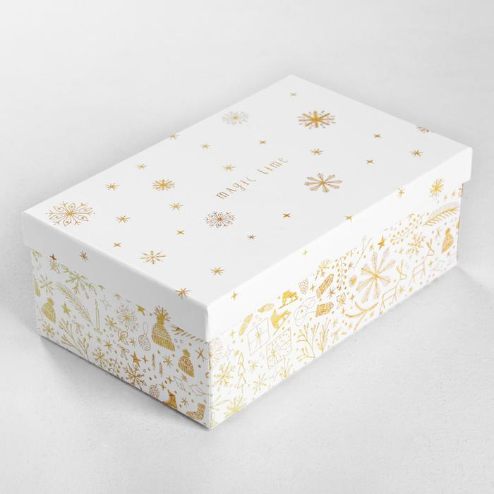 Набор коробок 10 в 1 «Золотой», 12 х 7 х 4‒32.5 х 20 х 12.5 см, Новый год