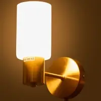 Бра 74535/1W, 1x40Вт, E14, цвет латунь