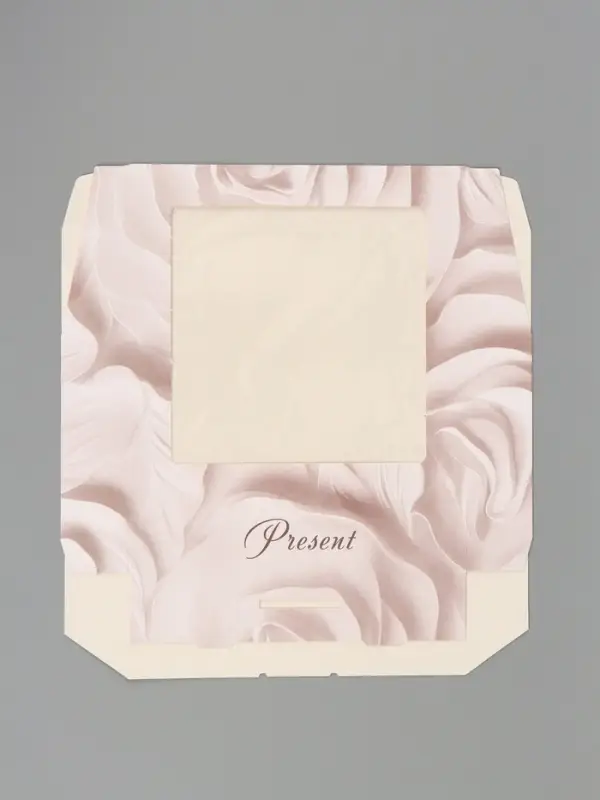 Коробка подарочная складная &laquo;Подарок&raquo;, 20&times;20&times;4 см, с окном