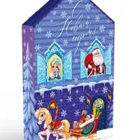 Детский адвент-календарь на 12 дней "Ёлочка" Детский адвент-календарь на 12 дней "Ёлочка"