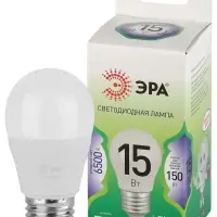 Лампа светодиодная LED 15 Вт 1500Лм 6500К шар холодный E27 220-240В LED P45-15W-865-E27 Green Line
