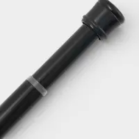 Карниз для ванной комнаты "Классик" 110-200 см, цвет черный