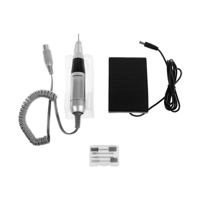 Аппарат для маникюра и педикюра TNL Iron-Pro, 35 000 об/мин, 40 Вт, чёрно-белый Аппарат для маникюра и педикюра TNL Iron-Pro, 35 000 об/мин, 40 Вт, чёрно-белый