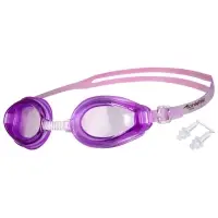 Очки для плавания ONLYTOP, беруши, МИКС