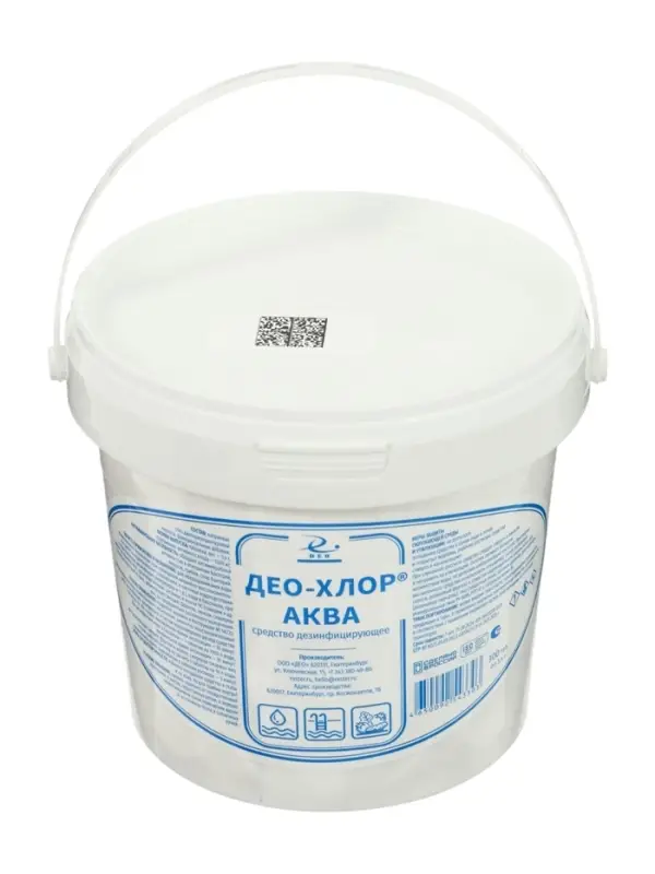 Дезинфицирующее средство Део-Хлор АКВА, 300 таблеток по 3.4 г