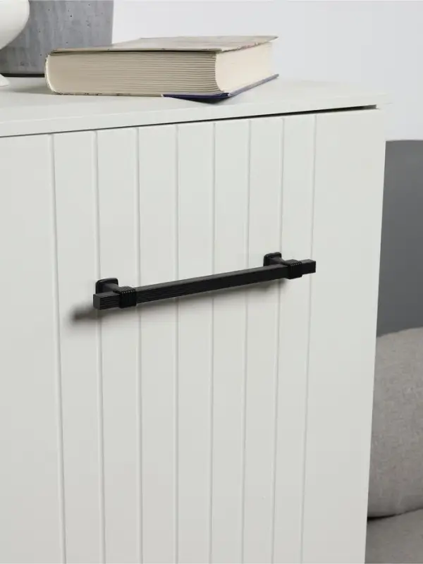 Ручка-скоба CAPPIO RSC105, алюминий, м/о 160 мм, цвет черный