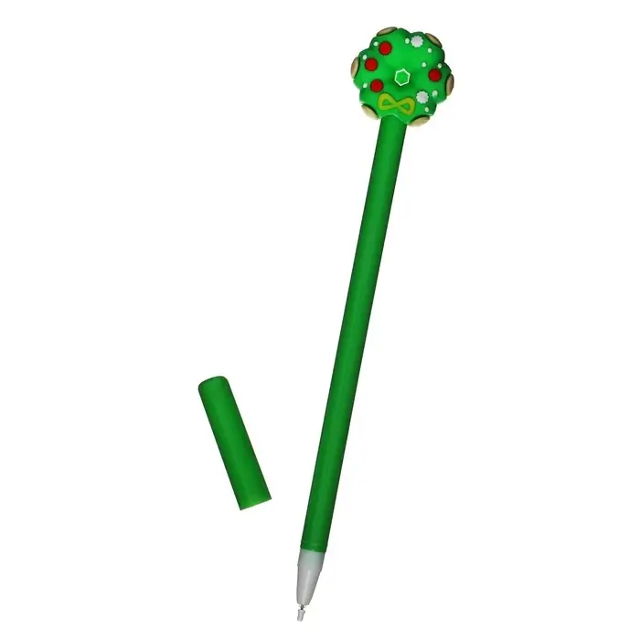 Ручка - прикол гелевая Calligrata «Новый год», неавтоматическая, чёрные чернила, 0.38 мм, подарочная, МИКС Ручка - прикол гелевая Calligrata «Новый год», неавтоматическая, чёрные чернила, 0.38 мм, подарочная, МИКС