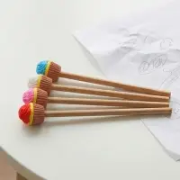 Ластик фигурный &laquo;Пирожное&raquo;, насадка на карандаш, МИКС