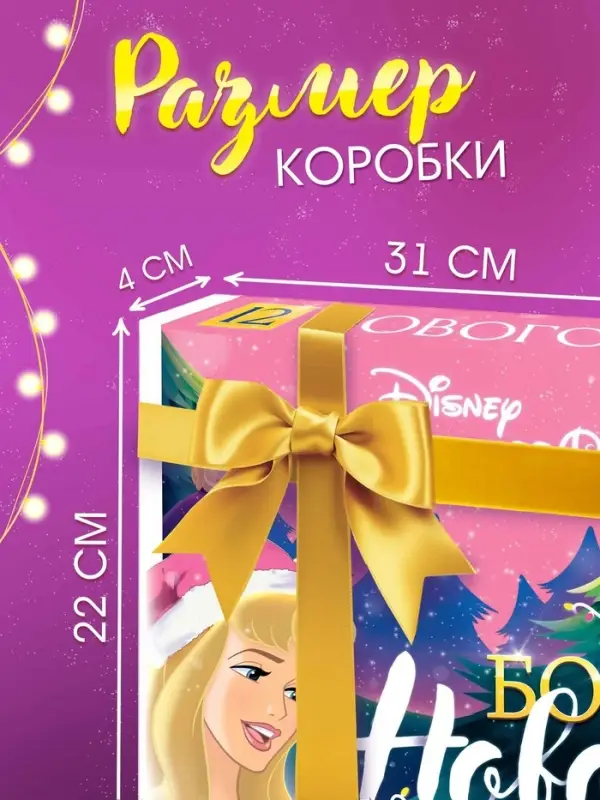 Подарочный набор &laquo;Новогодний бал принцесс&raquo;, 12 книг