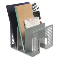 Лоток для бумаг вертикальный, 3 отделения, пластик