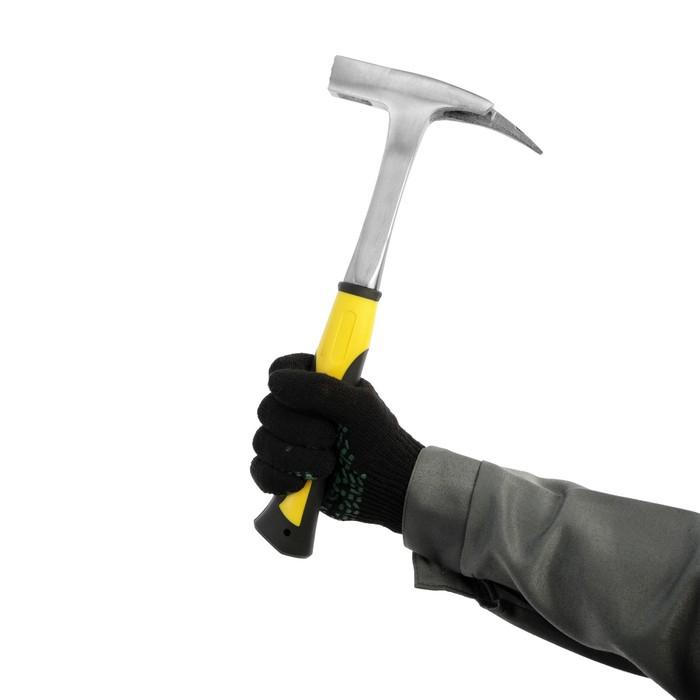 Молоток кровельщика ТУНДРА, цельнокованый, боек с магнитом, 2К рукоятка, 600 г Молоток кровельщика ТУНДРА, цельнокованый, боек с магнитом, 2К рукоятка, 600 г