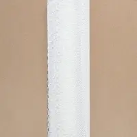 Кружево капроновое, 35 мм, 10&plusmn;1 м, белое