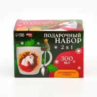 Набор для декора кружки и ложки «Ёлочка и Лошадка»