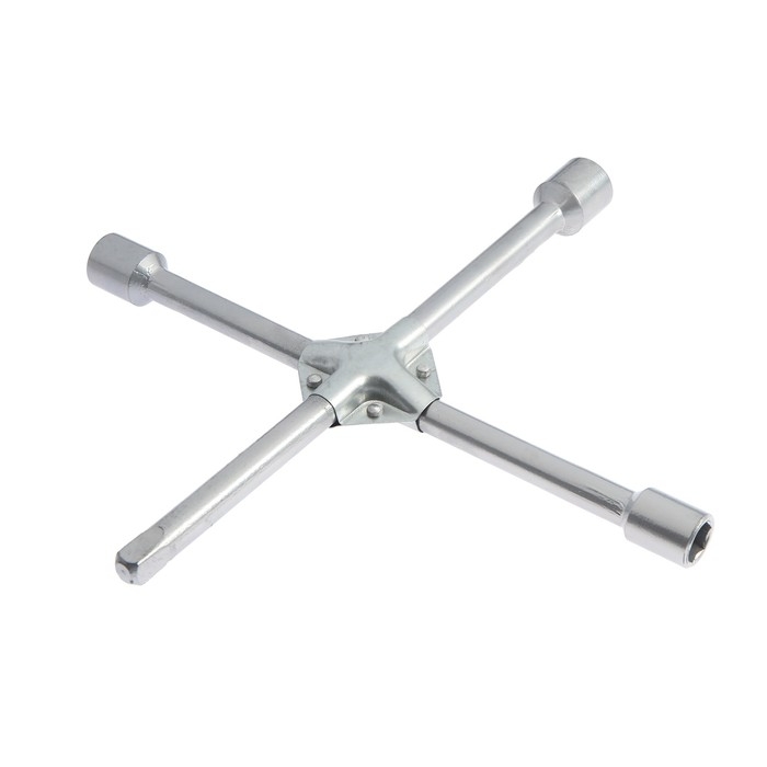 Ключ баллонный крестообразный ТУНДРА, 17 х 19 х 21 мм, квадрат 1/2 Ключ баллонный крестообразный ТУНДРА, 17 х 19 х 21 мм, квадрат 1/2"