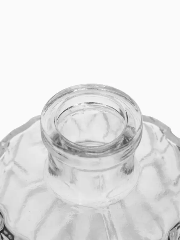 Ваза настольная стекло "Миниатюра" (набор 12 шт) 8-13 см, прозрачный