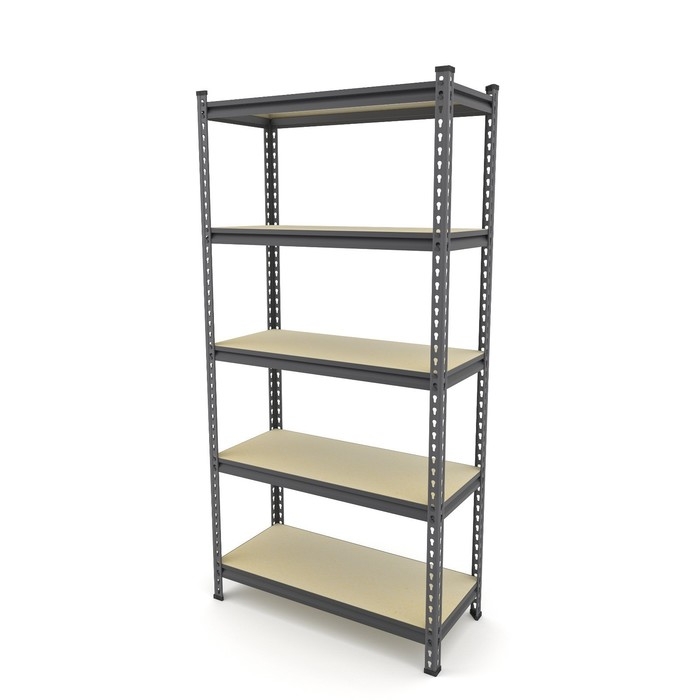 Стеллаж  Стеллаж "Everest Beamy Simple-D16" нагрузка на полку - 250 кг, 180 х 90 х 40 см