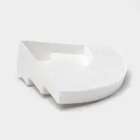 Подставка для специй и соусов 3 яруса Griten, угловая, 30&times;30&times;8.7 см, белая