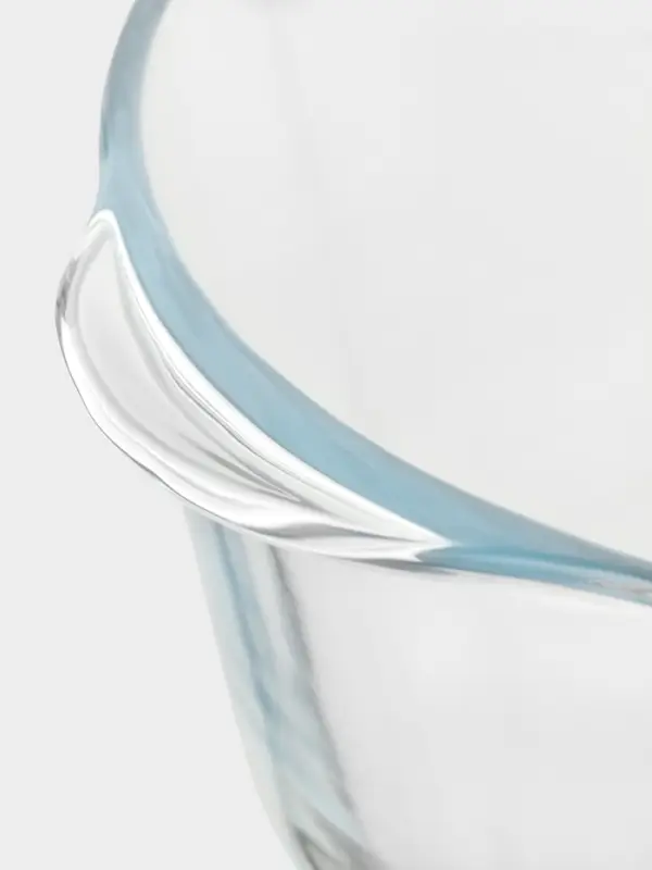 Форма для запекания Paşabah&ccedil;e Borcam, 3 л, с крышкой, жаропрочное стекло, прозрачная