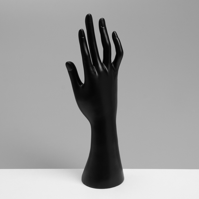 Подставка для украшений &laquo;Рука&raquo; 7,5&times;6&times;24, цвет чёрный