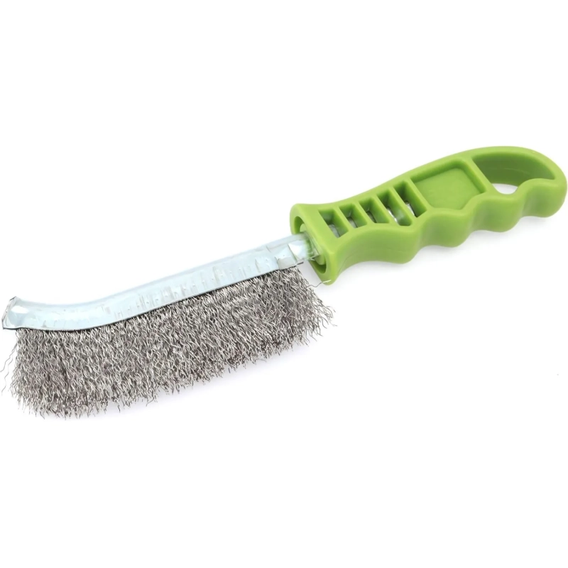 Щетка металлическая Дело Техники пластик рукоятка, щетина сталь (270251)