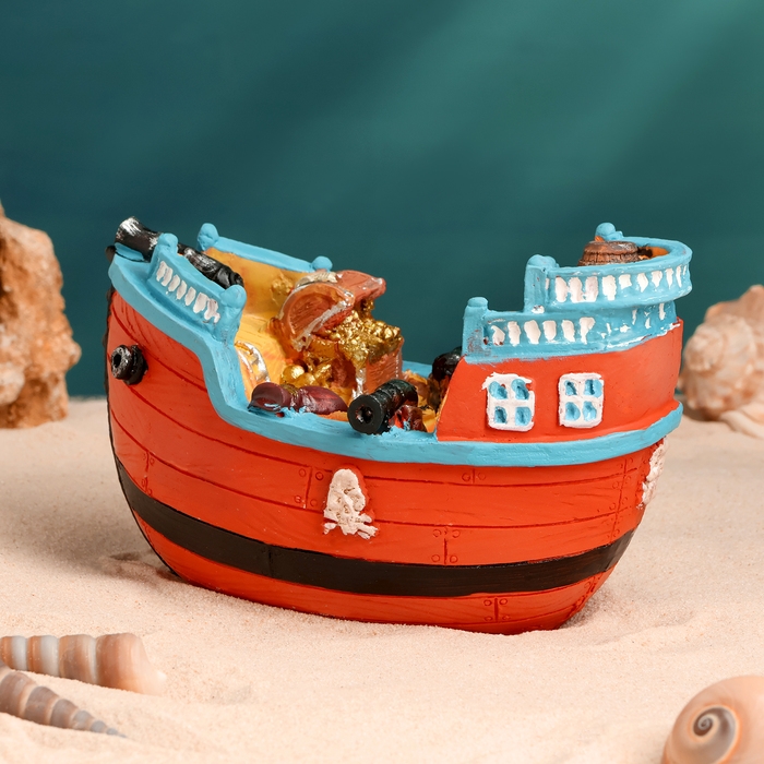 Корабль сувенирный  Корабль сувенирный "Пиратское судно" 16*9*10см