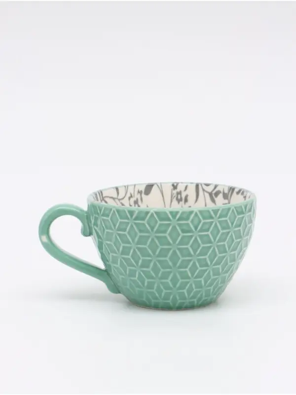 Кружка керамическая &laquo;Листья&raquo;, 290 мл