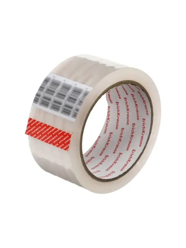 Клейкая лента ErichKrause Low noise, упаковочная, 48 мм &times; 50 м, повышенная прозрачность, бесшумная