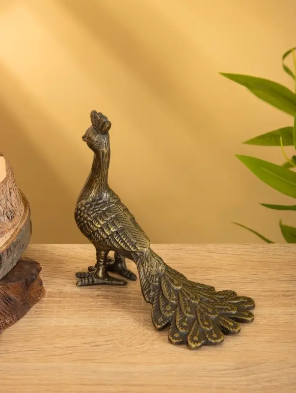 Сувенир «Павлин», 18×8.5×14 см, алюминий Сувенир «Павлин», 18×8.5×14 см, алюминий