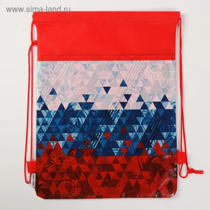 Мешок для обуви «Флаг» 41×30 см Мешок для обуви «Флаг» 41×30 см
