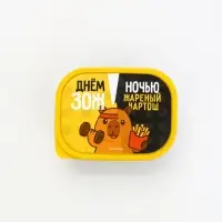 Ланч-бокс прямоугольный «ЗОЖ», 500 мл Ланч-бокс прямоугольный «ЗОЖ», 500 мл