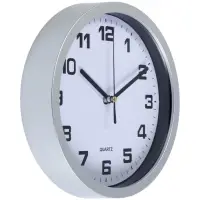 Часы настенные классические &laquo;Соломон&raquo;, бесшумные, плавный ход, d=19 см, циферблат d=17.5 см, белые