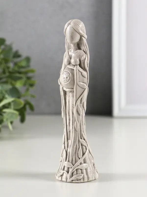 Фигура гипс Фигура гипс "Луна" 15х4 см, под камень