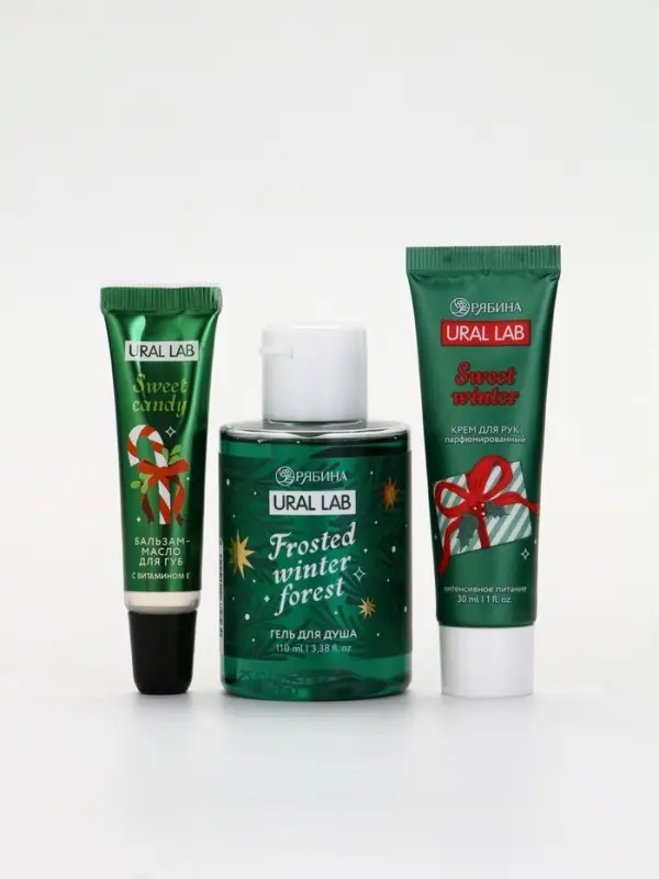 URAL LAB Winter Melody Набор косметики в мешке, зимний лес URAL LAB Winter Melody Набор косметики в мешке, зимний лес