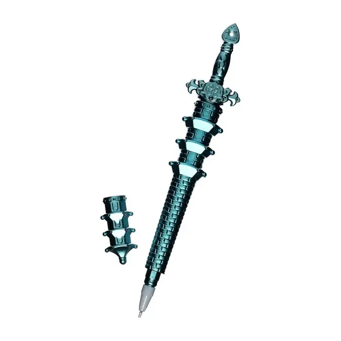 Ручка - прикол гелевая «Рыцарский меч», МИКС