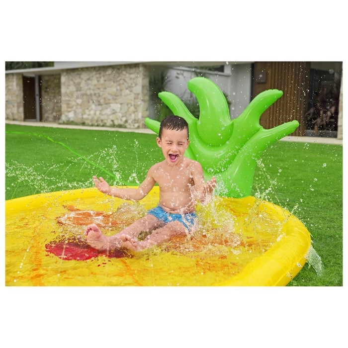 Бассейн надувной «Солнечный ананас», 196 х 165 см, от 2 лет, 52565 Бассейн надувной «Солнечный ананас», 196 х 165 см, от 2 лет, 52565