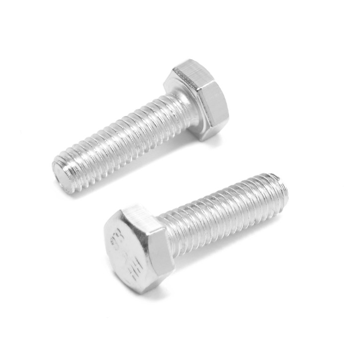 Болт ТУНДРА, оцинкованный, DIN 933, класс прочности 8.8, М6х20 мм, 5 кг Болт ТУНДРА, оцинкованный, DIN 933, класс прочности 8.8, М6х20 мм, 5 кг