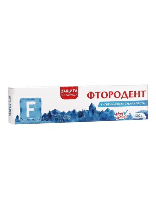 Зубная паста Семейная традиция &laquo;Фтородент&raquo; двойная мята, 100 г